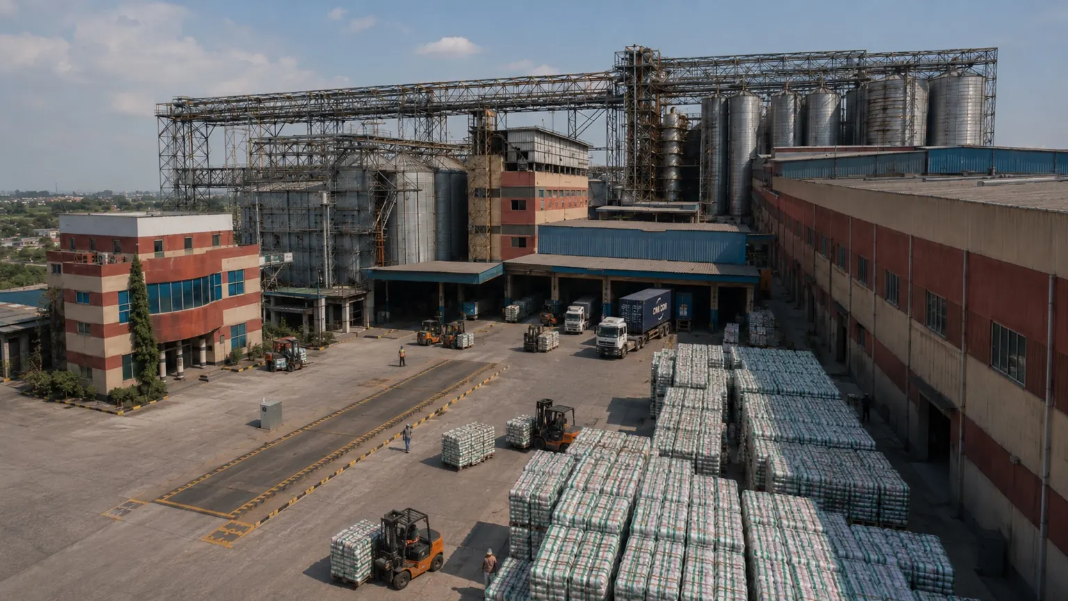 Loading yard