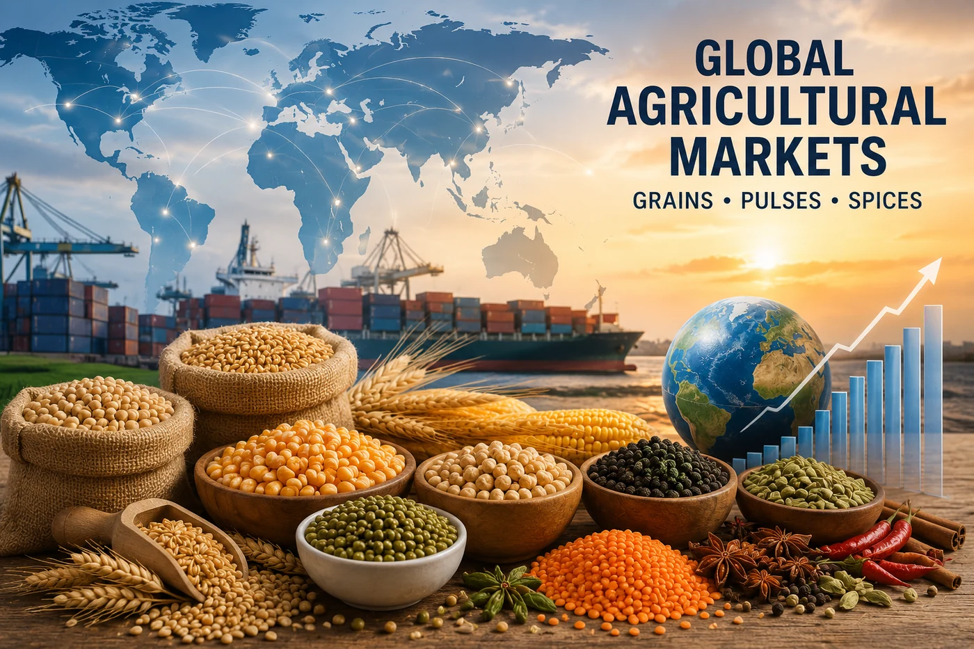 Global Grain, Pulses & Spices Market Snapshot