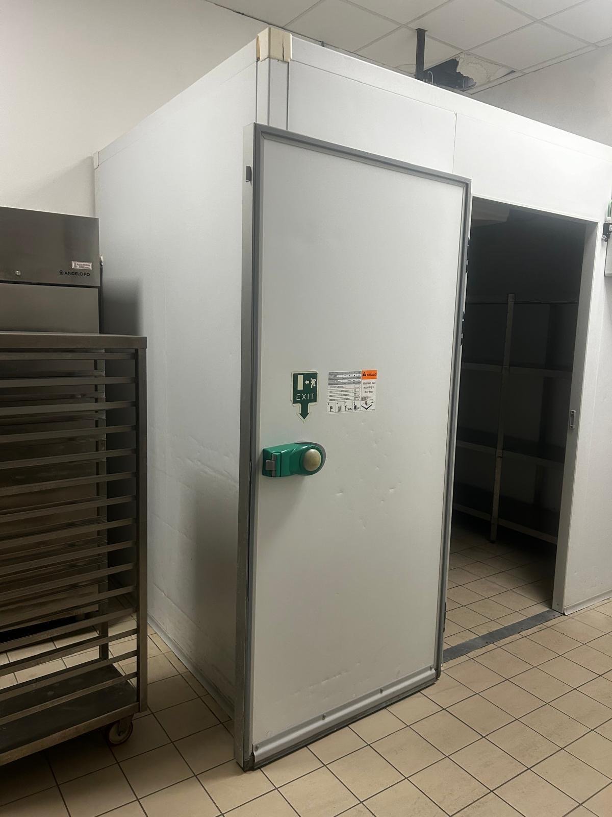 Cold room interior view